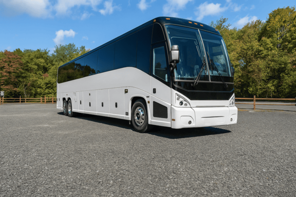 Charter Bus Rental Livingston 56 Passenger Charter Bus