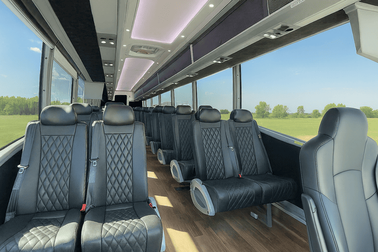 coach bus in Livingston